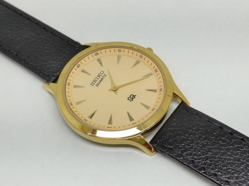 Seiko 5 Black Dial quartz Watch