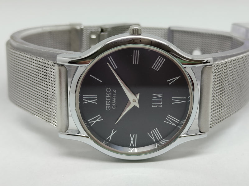 Seiko 5 Black Dial quartz Watch