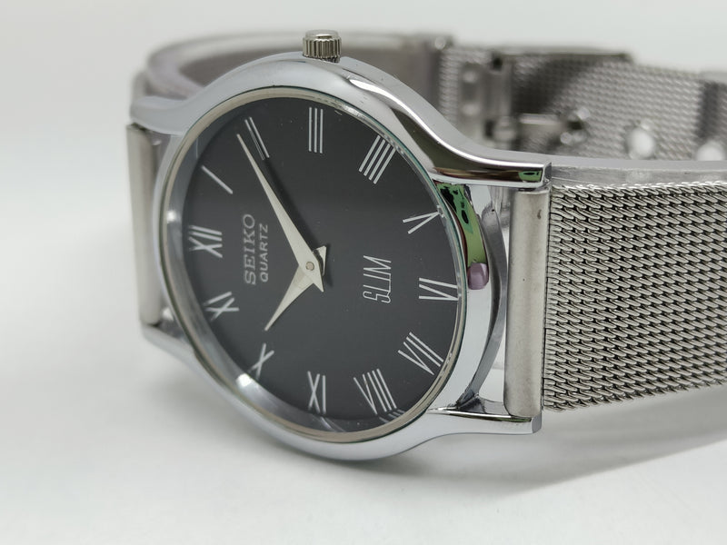 Seiko 5 Black Dial quartz Watch