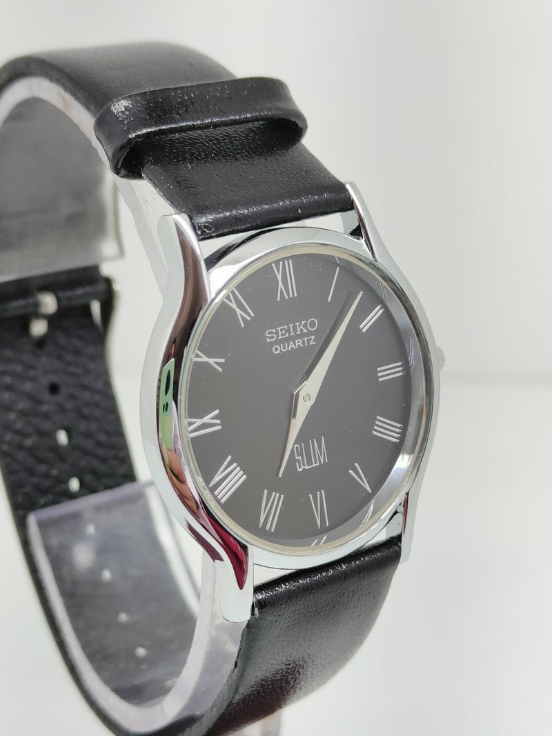 Seiko 5 Black Dial quartz Watch