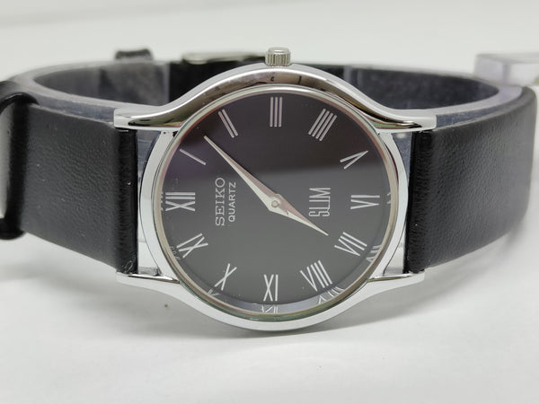 Seiko 5 Black Dial quartz Watch