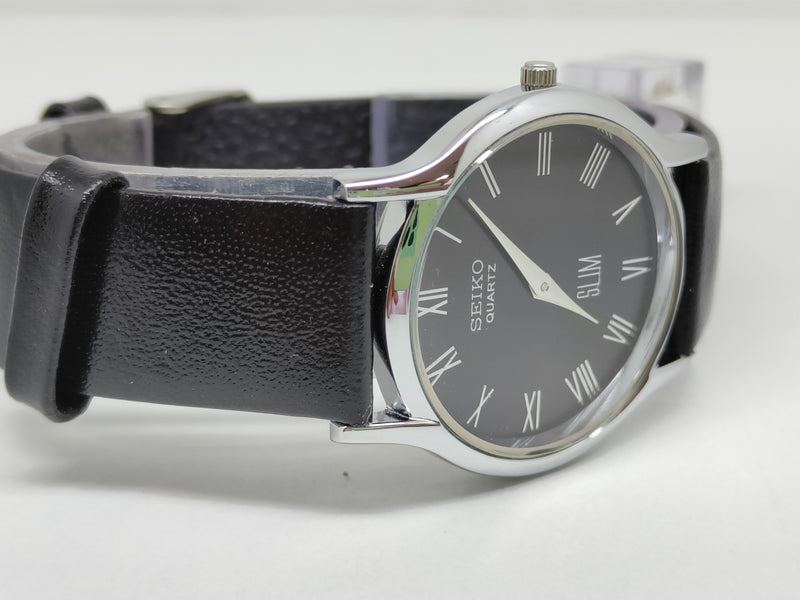 Seiko 5 Black Dial quartz Watch