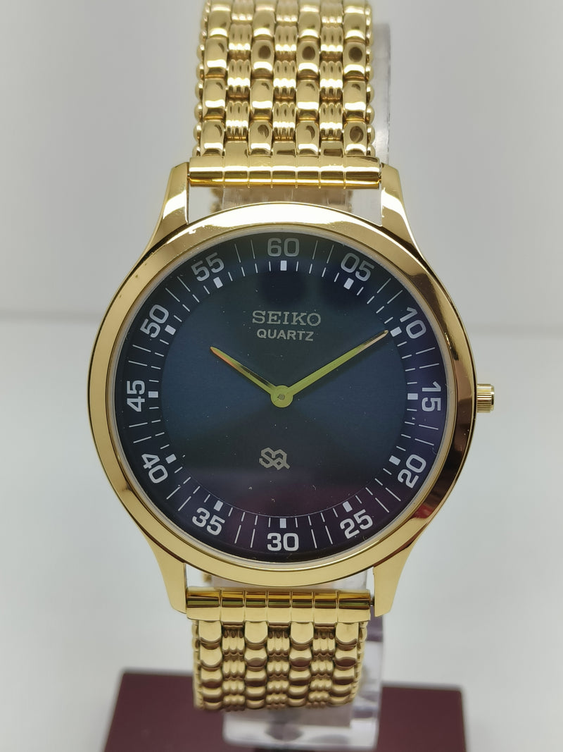 Seiko 5 Black Dial quartz Watch