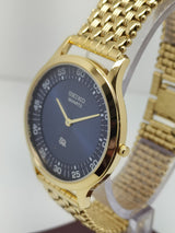 Seiko 5 Black Dial quartz Watch