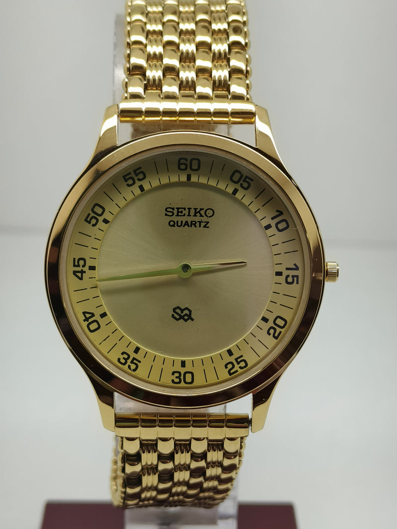Seiko 5 Black Dial quartz Watch