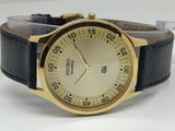 Seiko 5 Black Dial quartz Watch