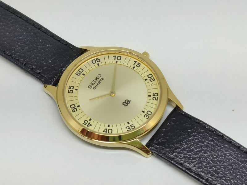 Seiko 5 Black Dial quartz Watch