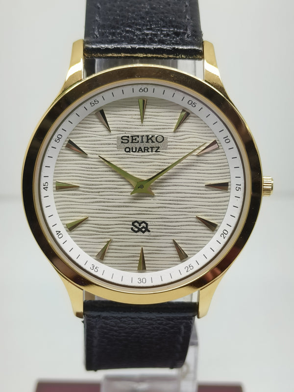 Seiko 5 Black Dial quartz Watch