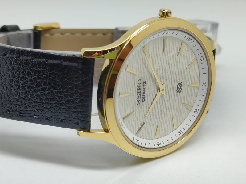 Seiko 5 Black Dial quartz Watch