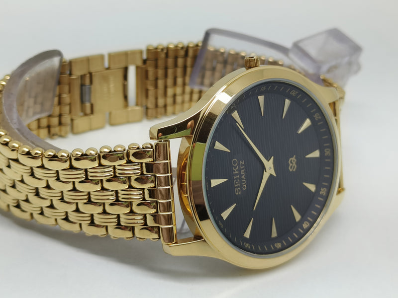 Seiko 5 Black Dial quartz Watch