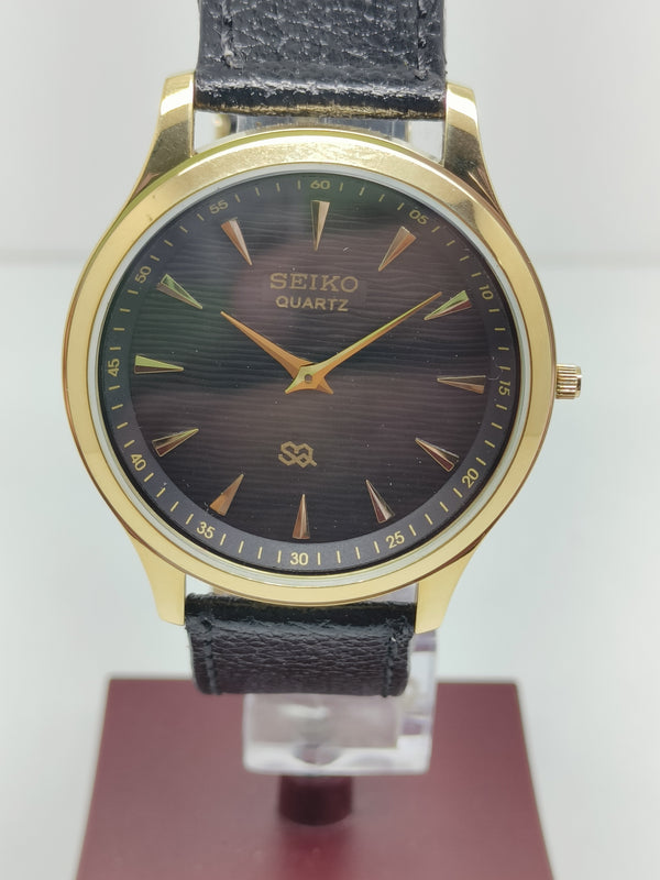 Seiko 5 Black Dial quartz Watch