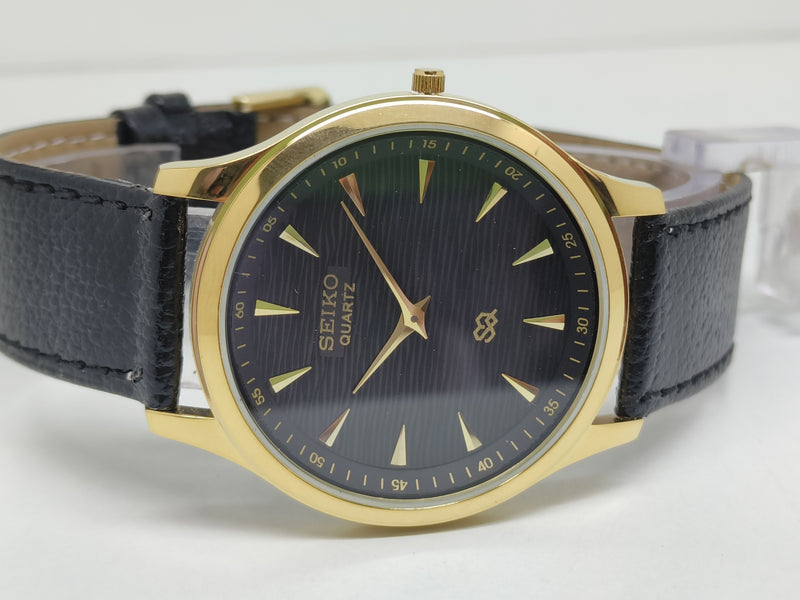 Seiko 5 Black Dial quartz Watch