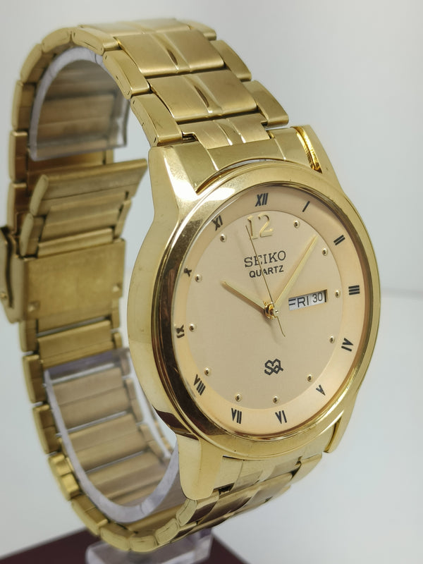 Seiko 5 Black Dial quartz Watch