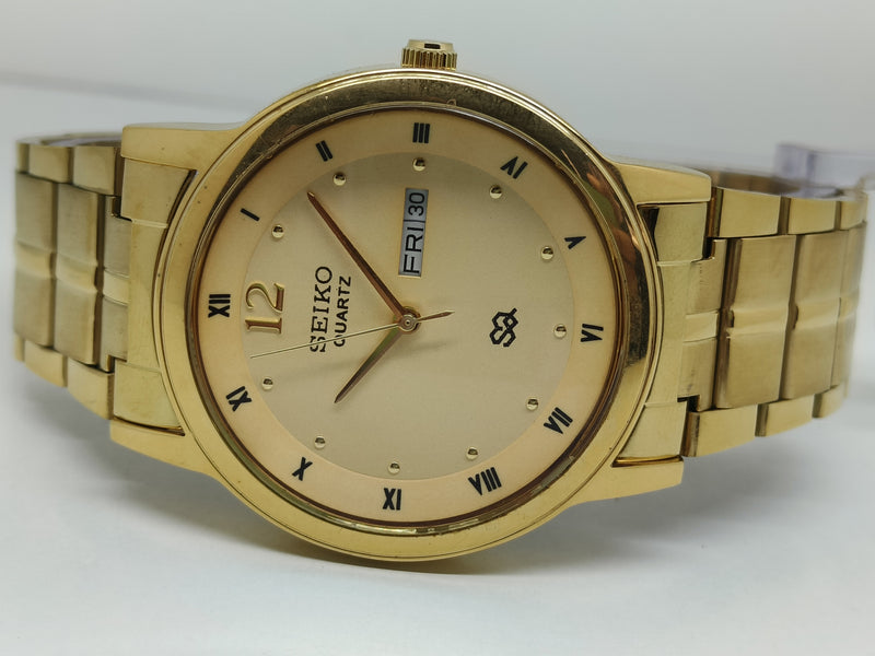 Seiko 5 Black Dial quartz Watch