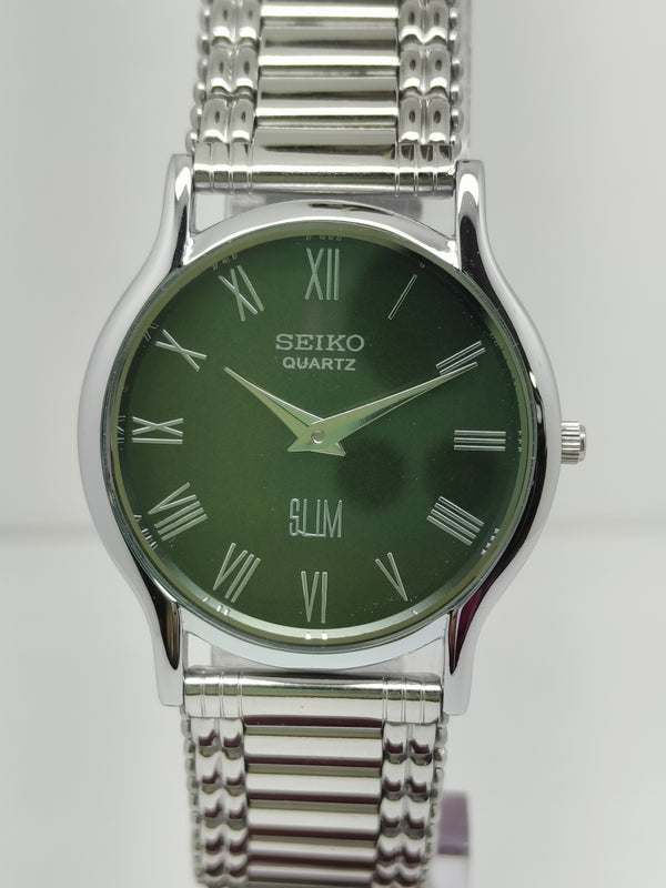 Seiko 5 Black Dial quartz Watch