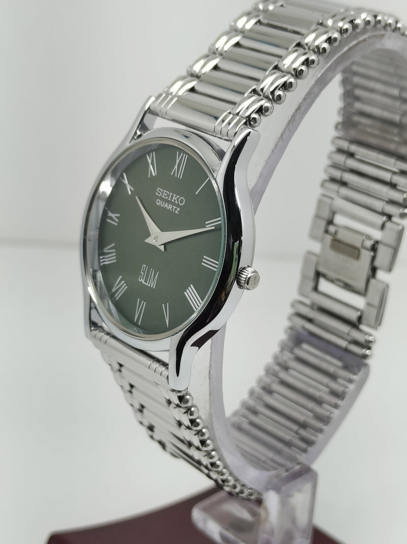 Seiko 5 Black Dial quartz Watch