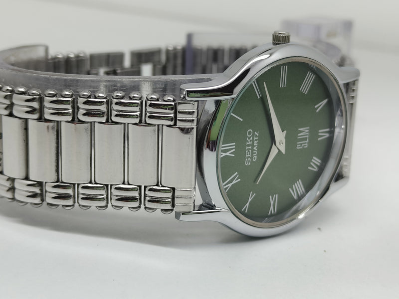Seiko 5 Black Dial quartz Watch