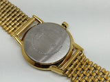 Hmt sona Mechanical Handwinding Movement gold plated Para Jewels Analog Dial Wrist Watch For Men