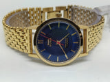Hmt sona Mechanical Handwinding Movement gold plated Para Jewels Analog Dial Wrist Watch For Men