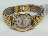 Hmt sona Mechanical Handwinding Movement gold plated Para Jewels Analog Dial Wrist Watch For Men