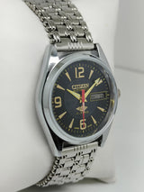 Citizen Automatic 8200 Movement stainless steel Japan Made 21 Jewels Men s Wrist Watch