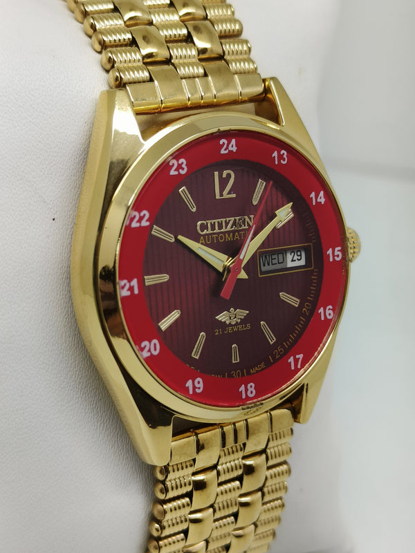 Citizen Automatic 8200 Movement stainless steel Japan Made 21 Jewels Men s Wrist Watch