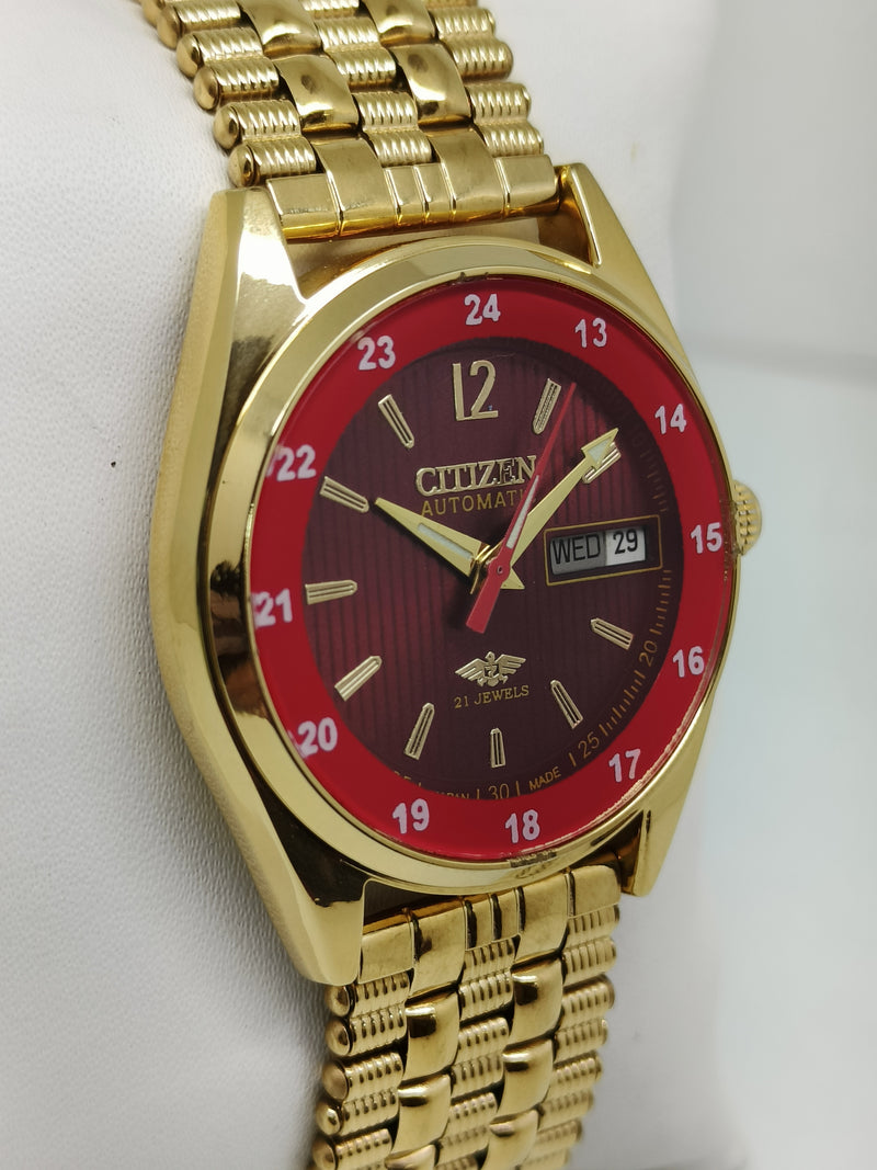 Citizen Automatic 8200 Movement stainless steel Japan Made 21 Jewels Men s Wrist Watch