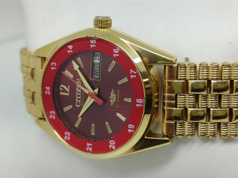Citizen Automatic 8200 Movement stainless steel Japan Made 21 Jewels Men s Wrist Watch