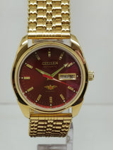 Citizen Automatic 8200 Movement stainless steel Japan Made 21 Jewels Men s Wrist Watch