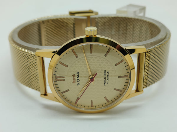 HMT Sona Mechanical Watch – Refurbished Vintage | Made in India Iconic Model