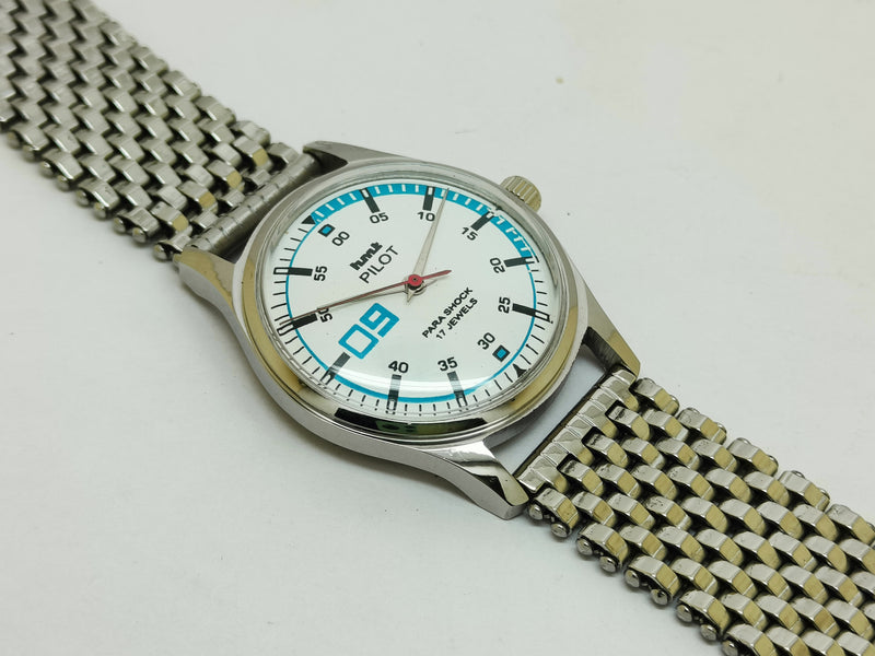 HMT Mechanical Vintage Watch – Refurbished Classic | Original Hand-Winding Timepiece