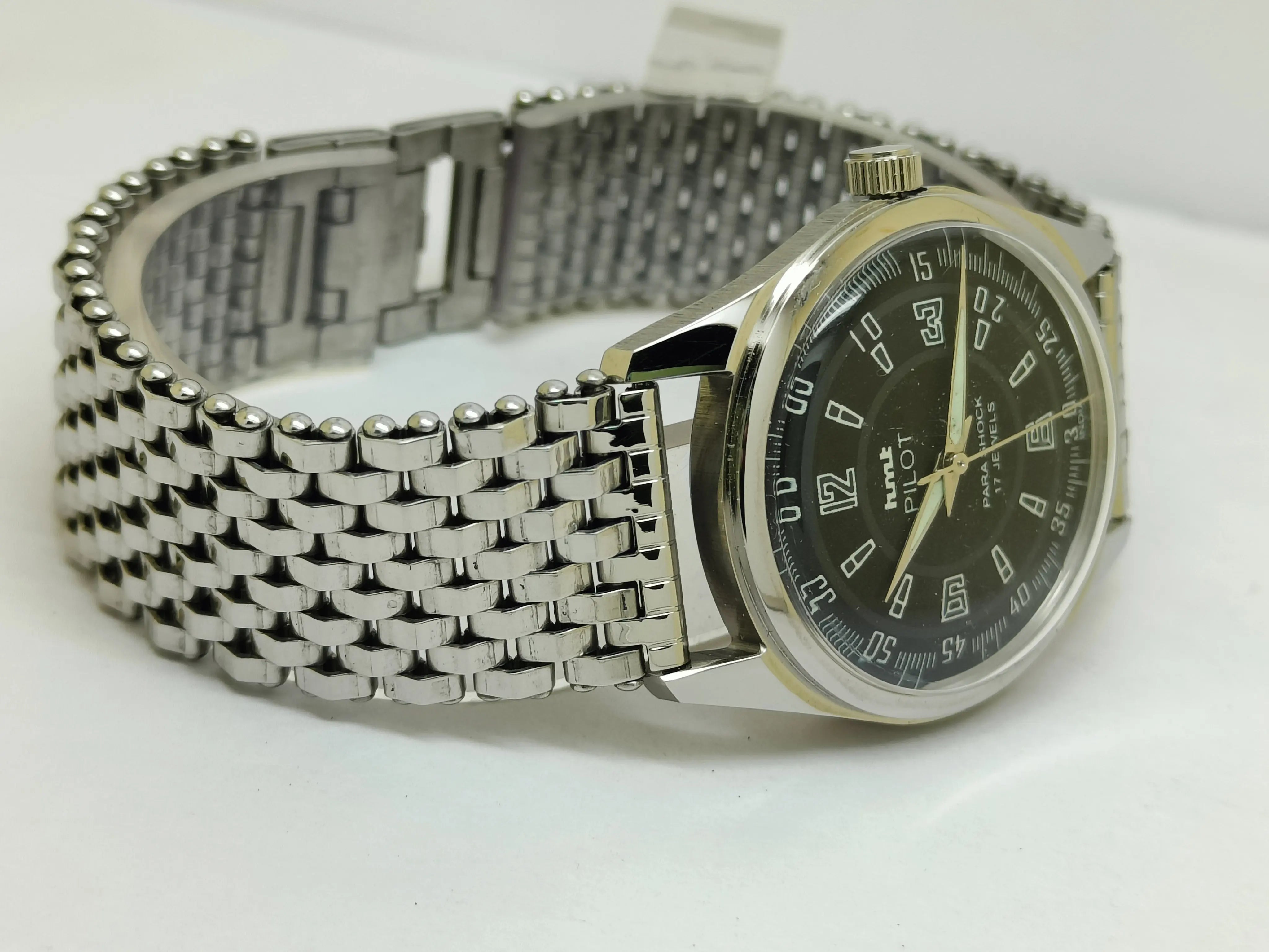 HMT Mechanical Vintage Watch – Refurbished Classic | Original Hand-Winding Timepiece National Watches