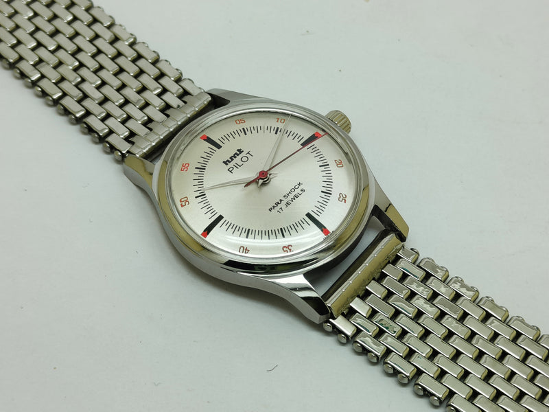 HMT Mechanical Vintage Watch – Refurbished Classic | Original Hand-Winding Timepiece