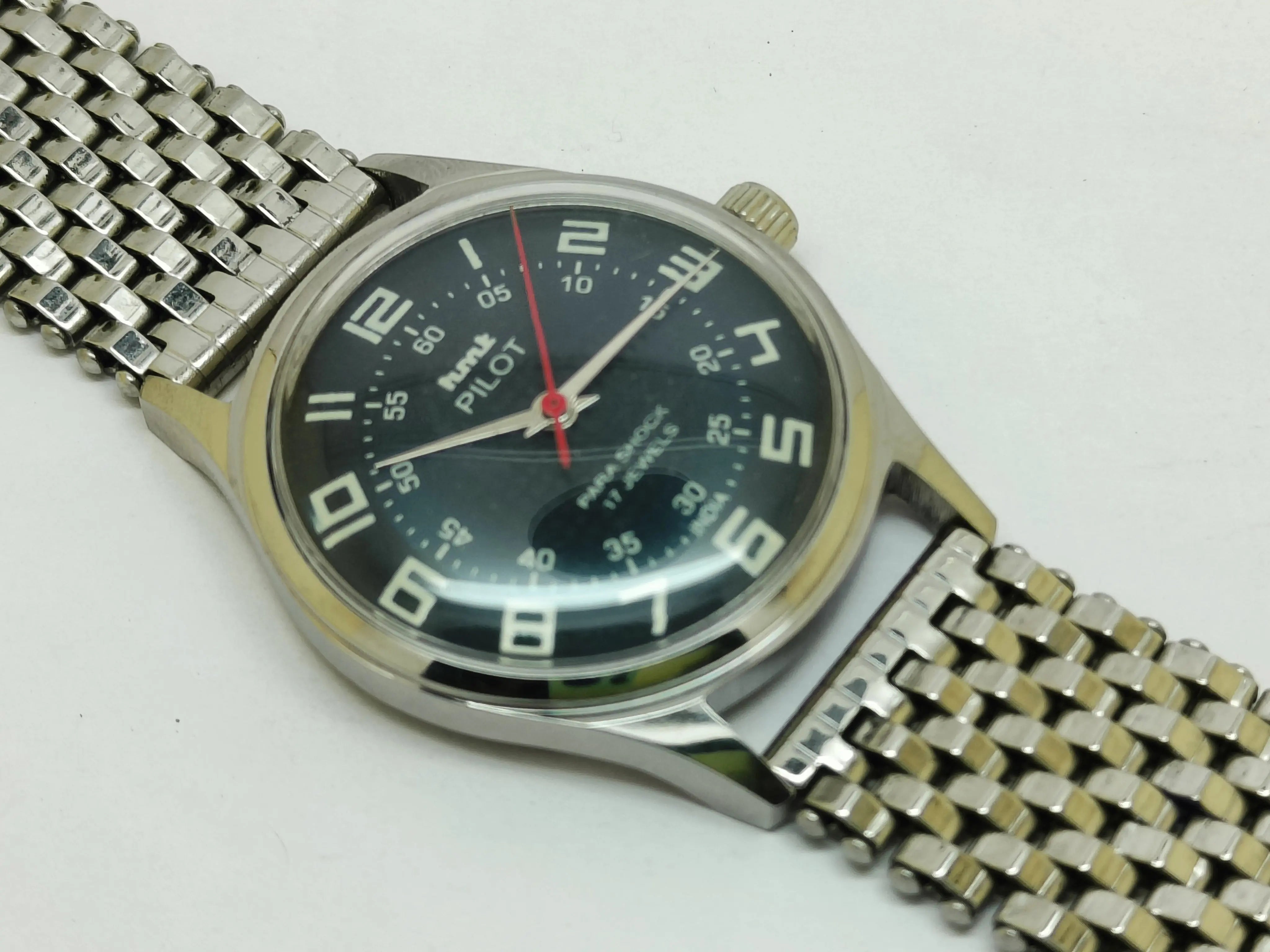 HMT Mechanical Vintage Watch – Refurbished Classic | Original Hand-Winding Timepiece National Watches