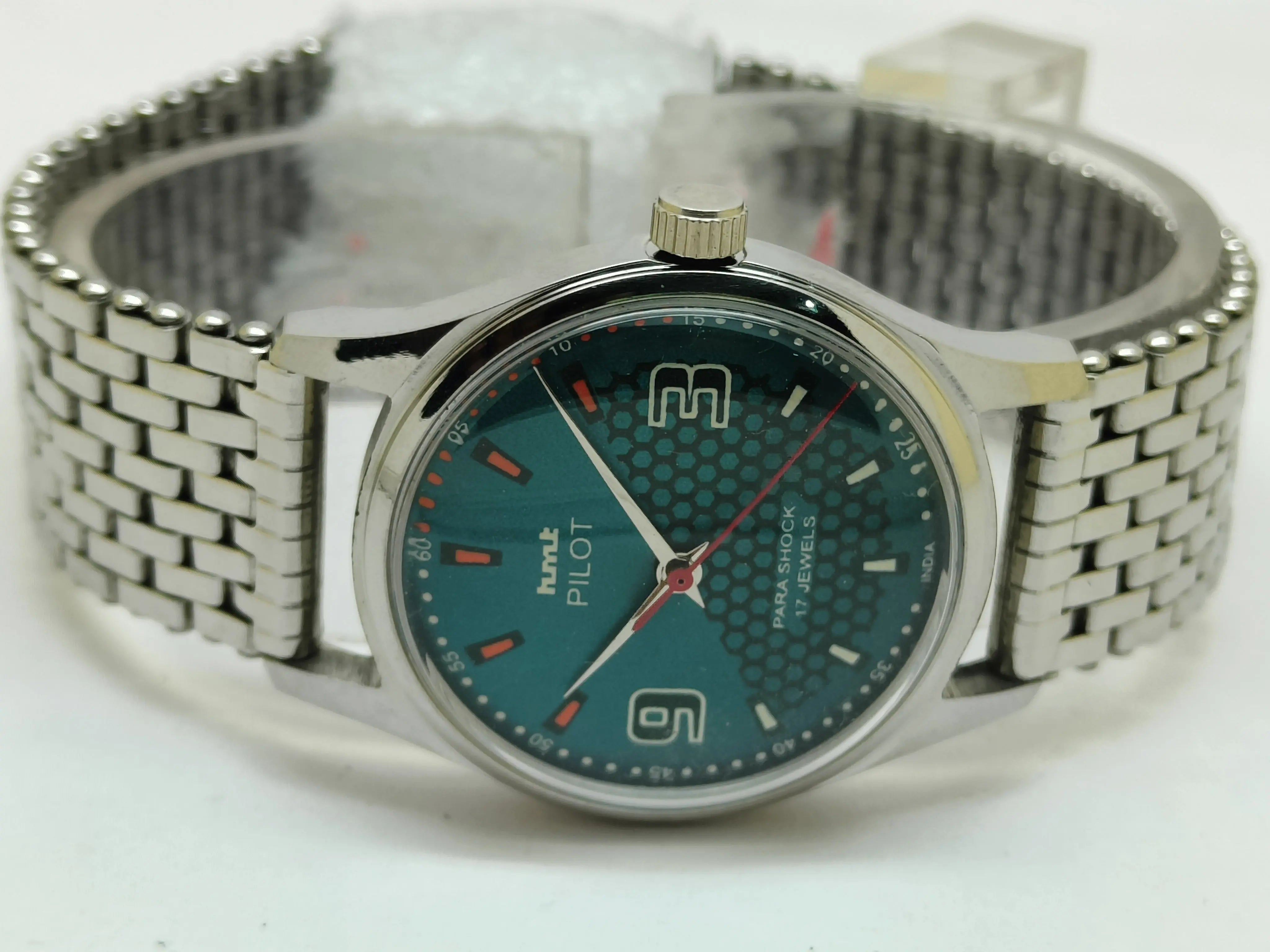 HMT Mechanical Vintage Watch – Refurbished Classic | Original Hand-Winding Timepiece National Watches