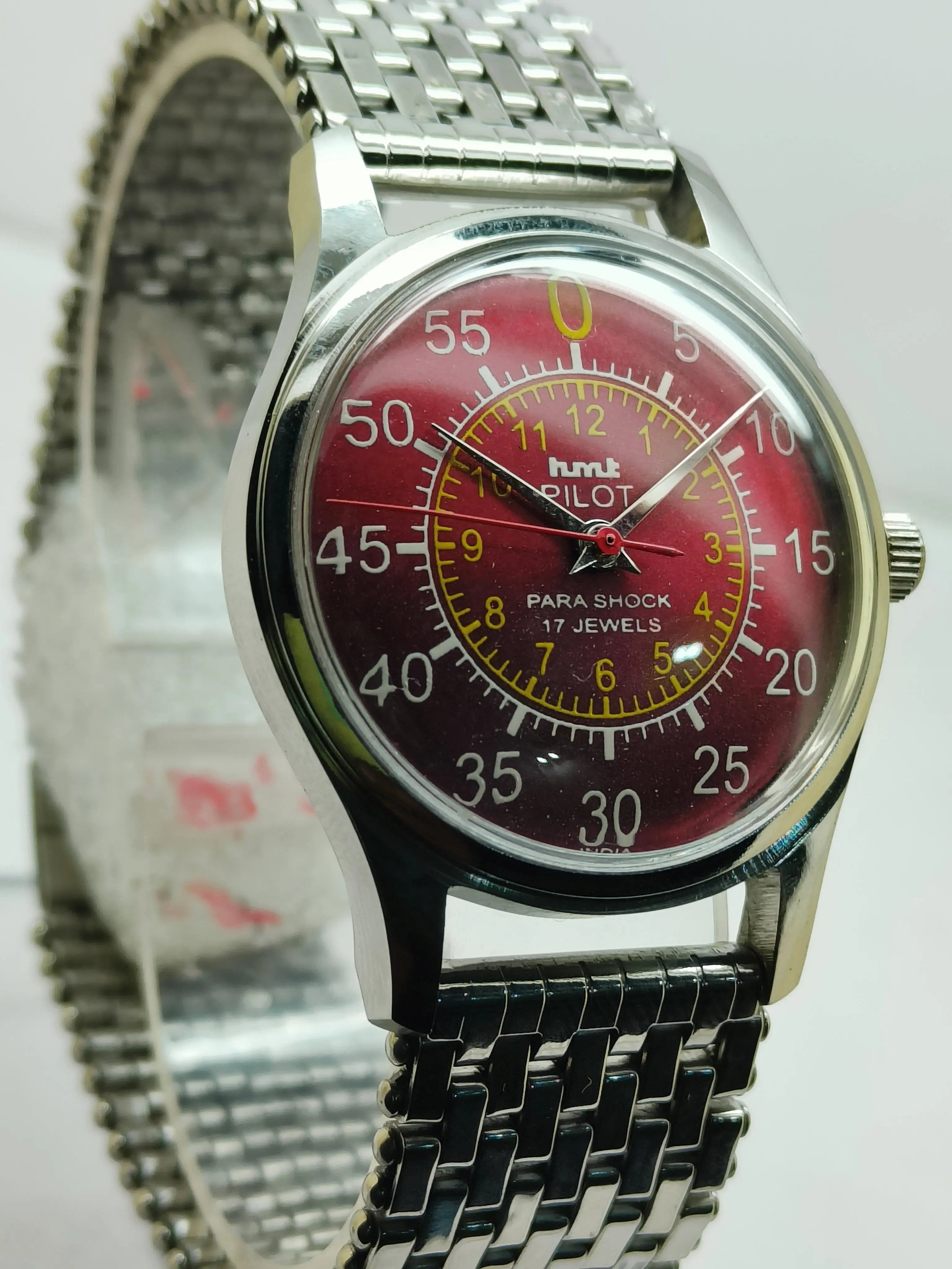 HMT Mechanical Vintage Watch – Refurbished Classic | Original Hand-Winding Timepiece National Watches