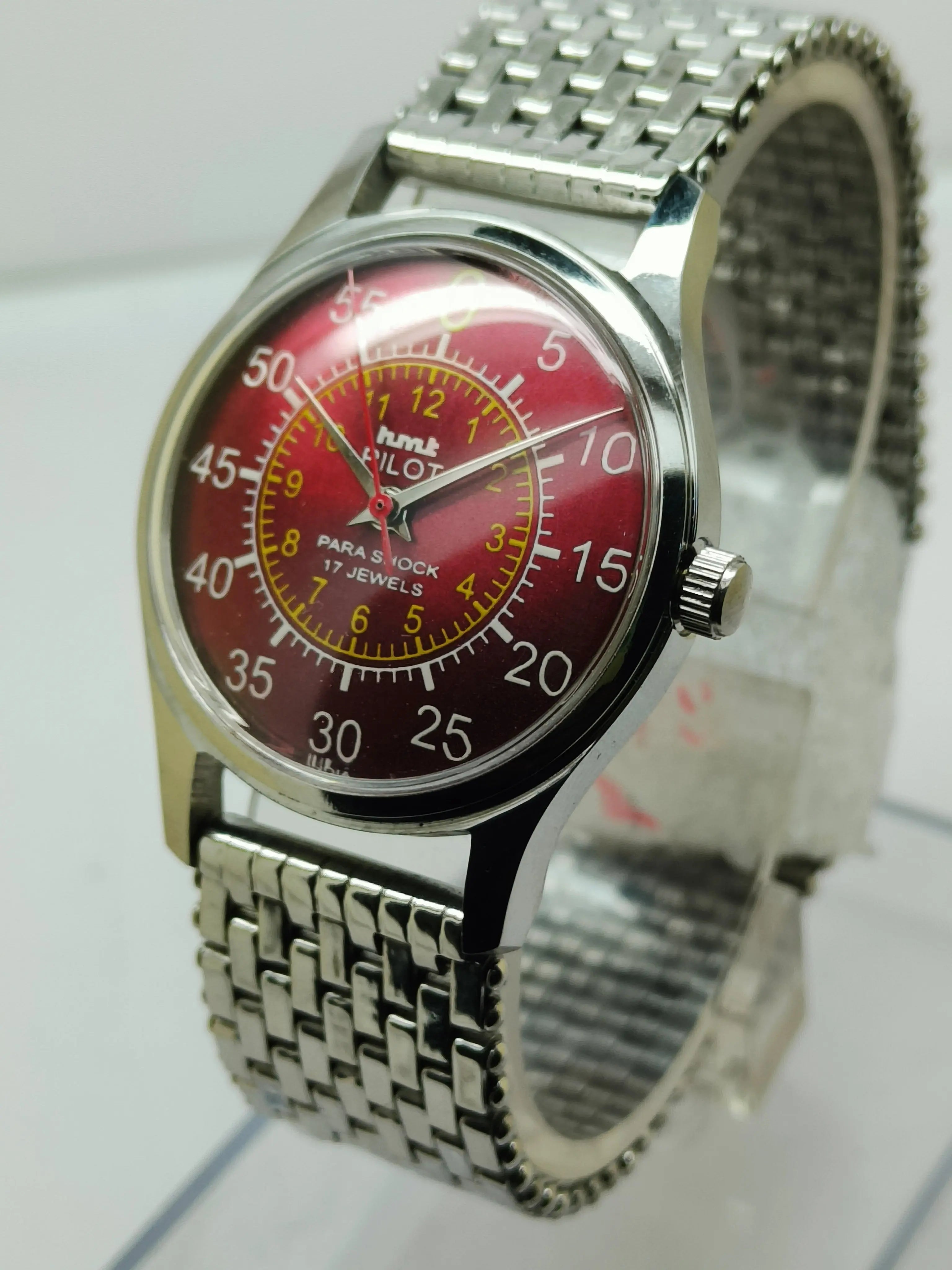 HMT Mechanical Vintage Watch – Refurbished Classic | Original Hand-Winding Timepiece National Watches