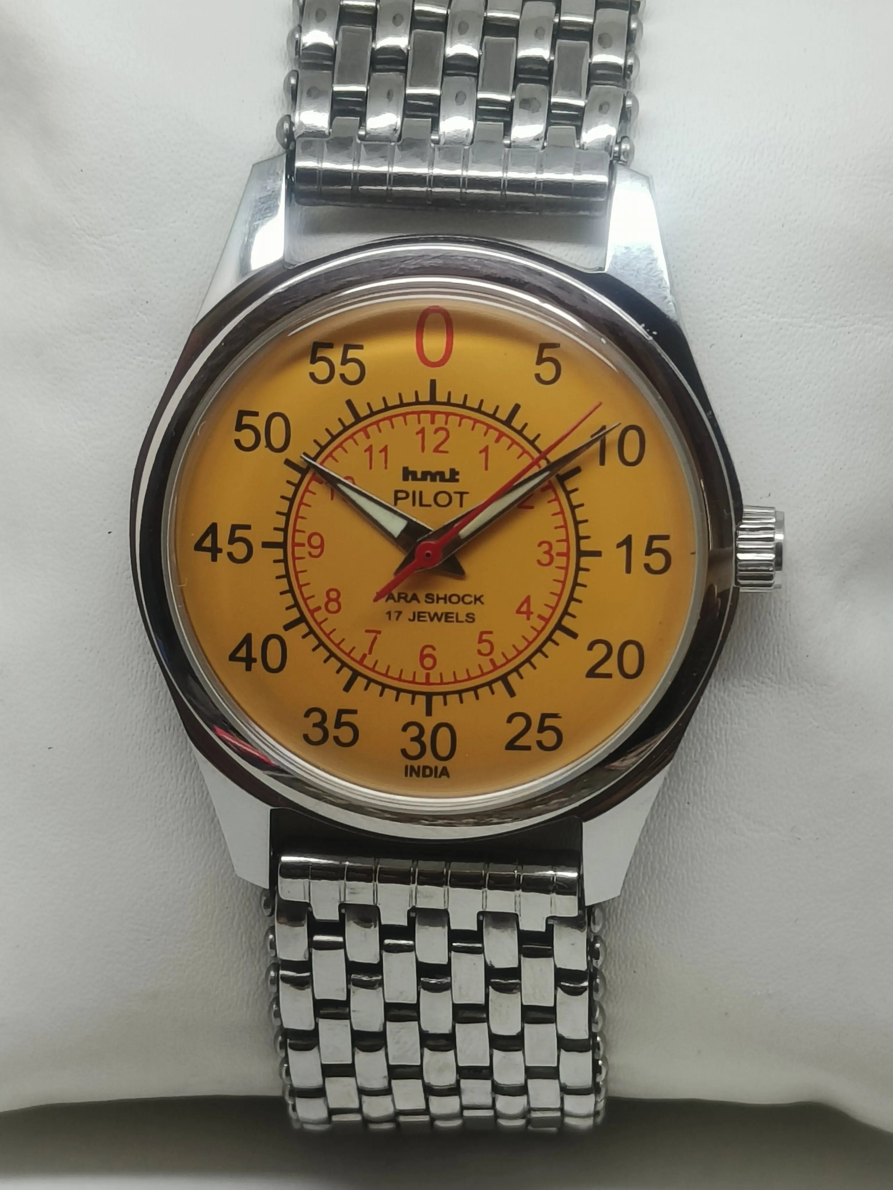 HMT Mechanical Vintage Watch – Refurbished Classic | Original Hand-Winding Timepiece National Watches