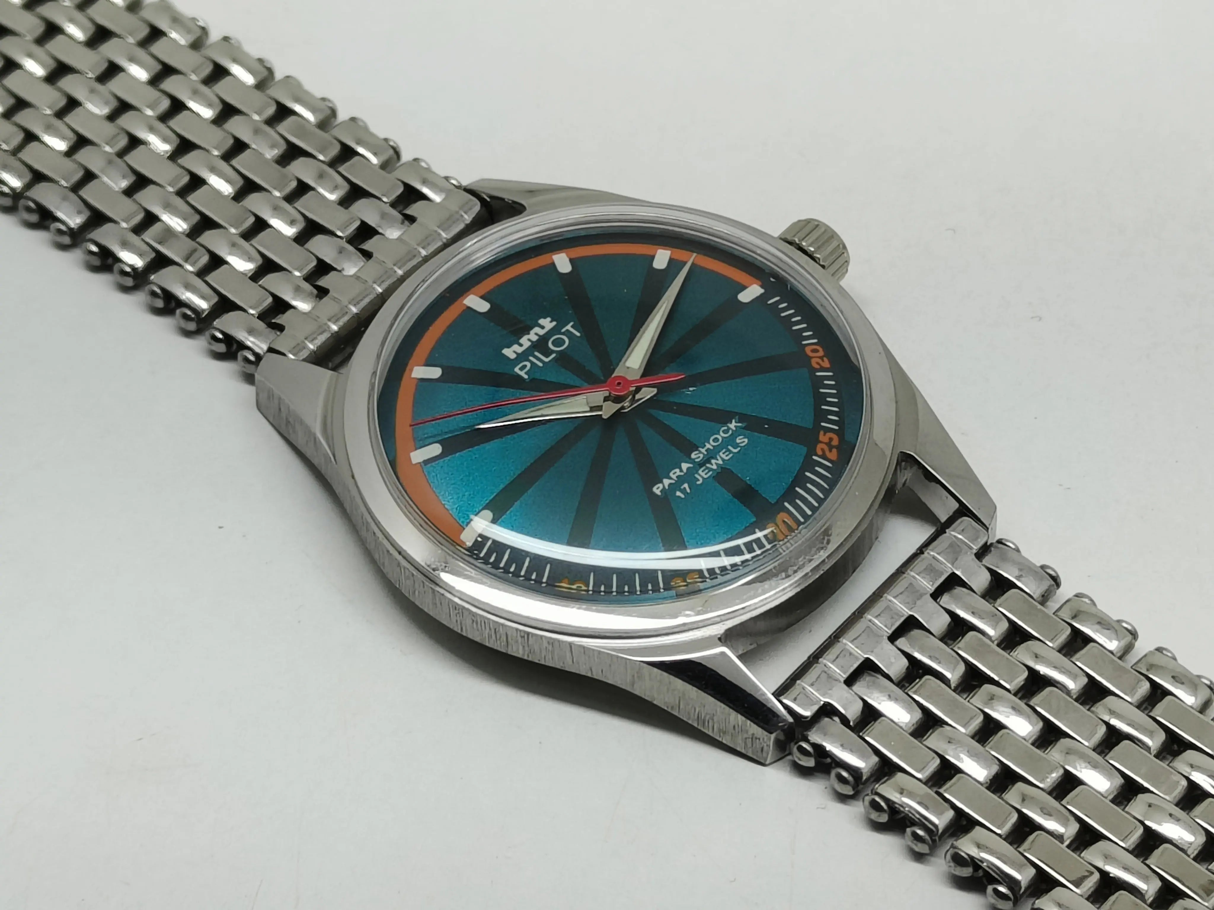 HMT Mechanical Vintage Watch – Refurbished Classic | Original Hand-Winding Timepiece National Watches