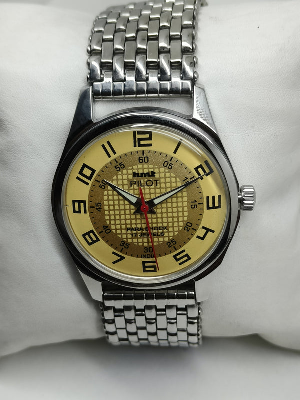 HMT Mechanical Vintage Watch – Refurbished Classic | Original Hand-Winding Timepiece