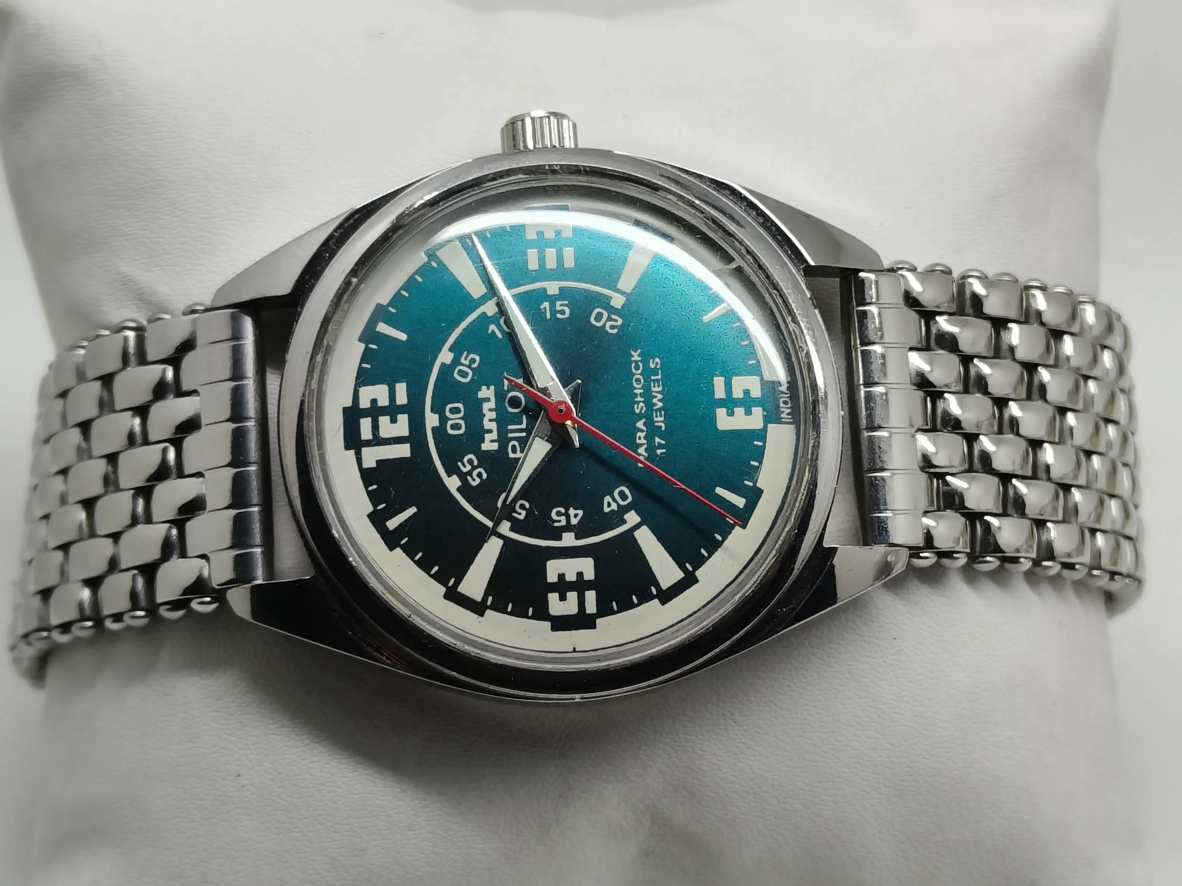 HMT Mechanical Vintage Watch – Refurbished Classic | Original Hand-Winding Timepiece National Watches