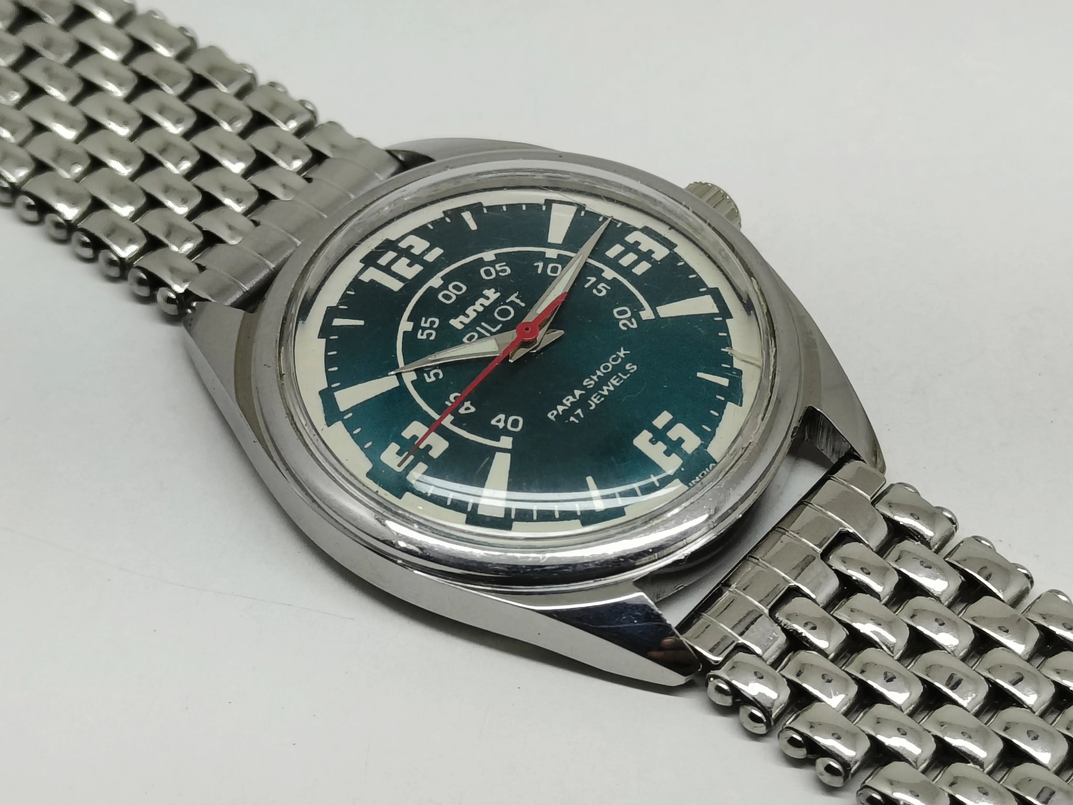 HMT Mechanical Vintage Watch – Refurbished Classic | Original Hand-Winding Timepiece National Watches