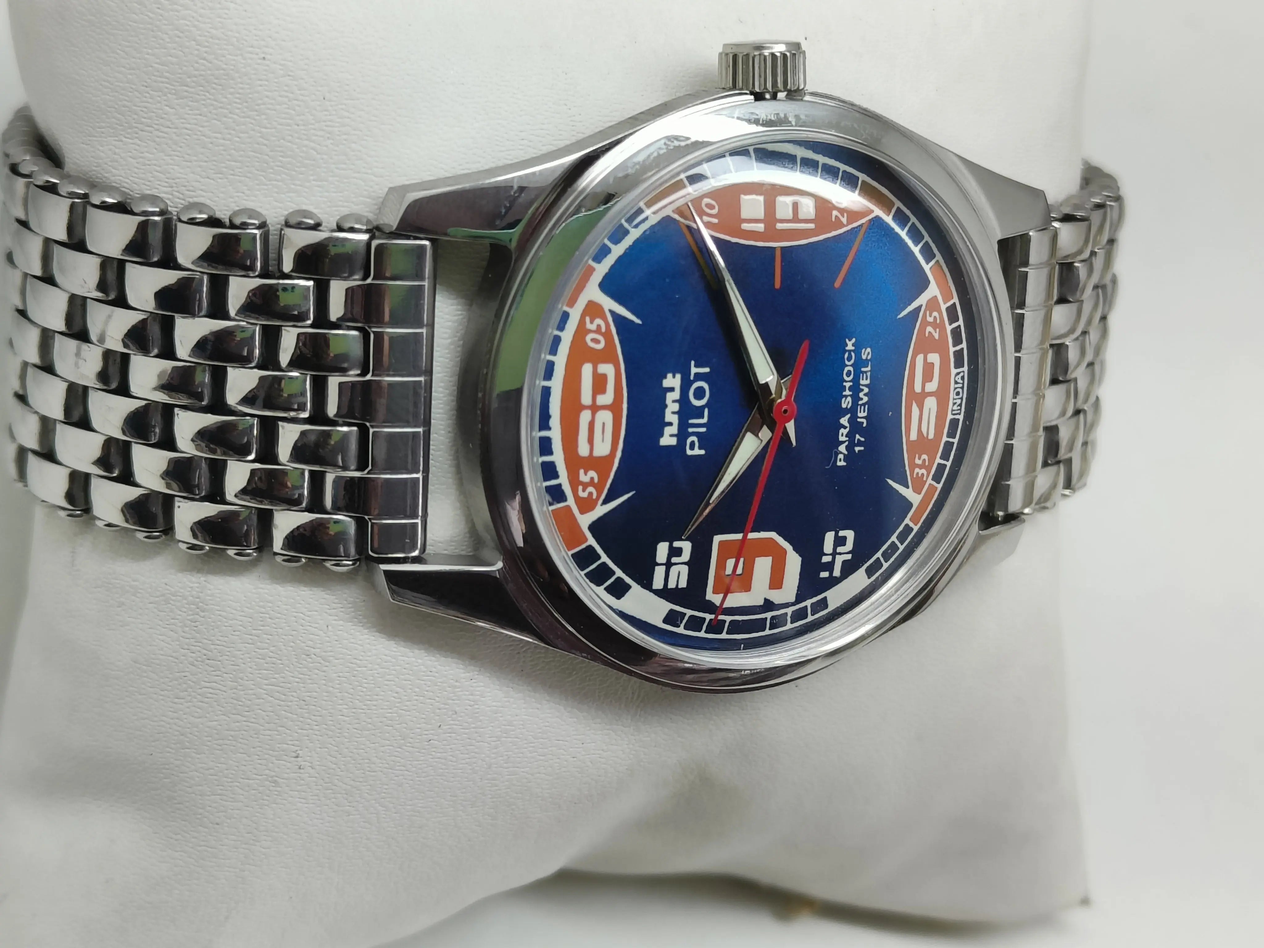 HMT Mechanical Vintage Watch – Refurbished Classic | Original Hand-Winding Timepiece National Watches
