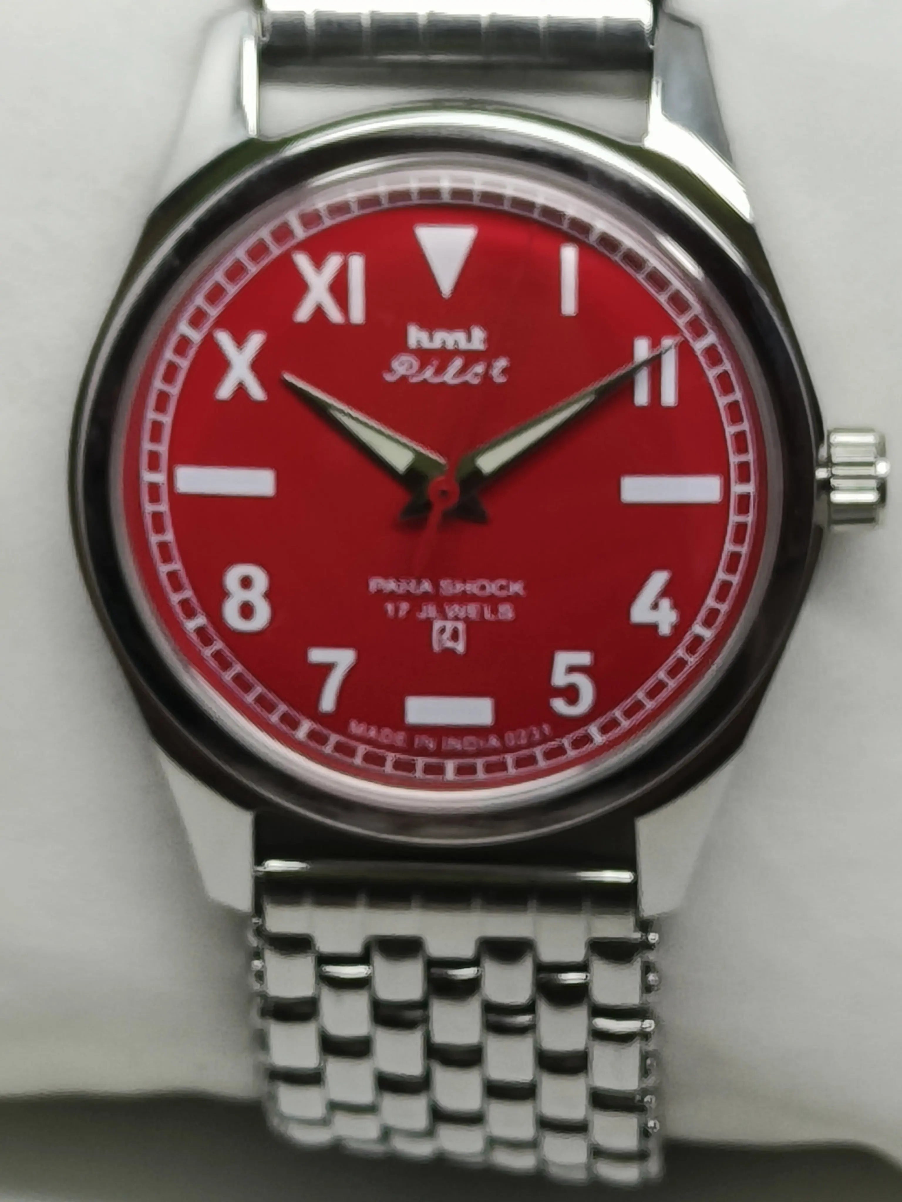 HMT Mechanical Vintage Watch – Refurbished Classic | Original Hand-Winding Timepiece National Watches