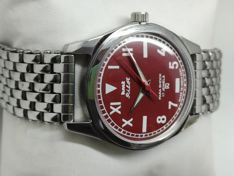 HMT Mechanical Vintage Watch – Refurbished Classic | Original Hand-Winding Timepiece