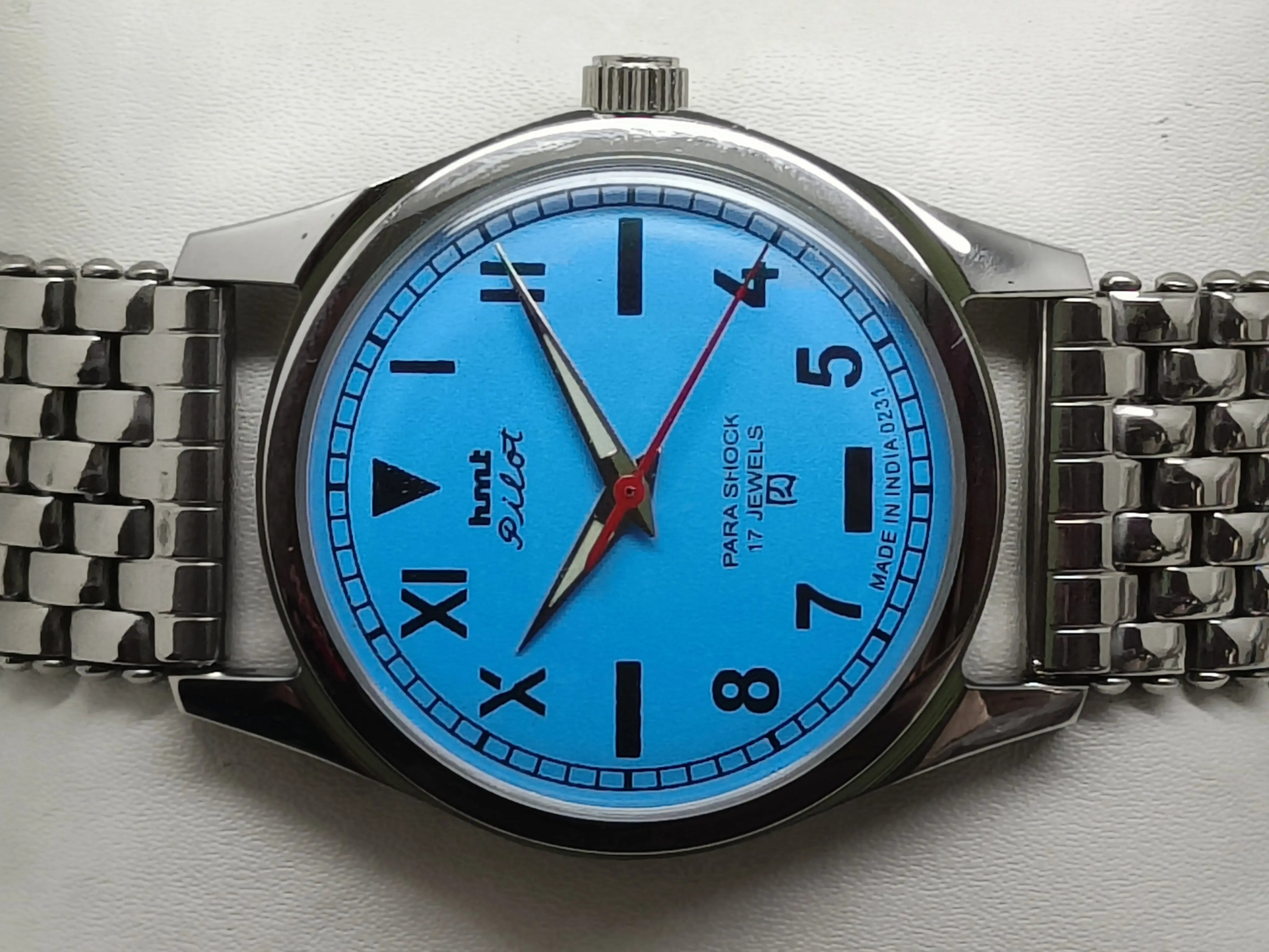 HMT Mechanical Vintage Watch – Refurbished Classic | Original Hand-Winding Timepiece National Watches