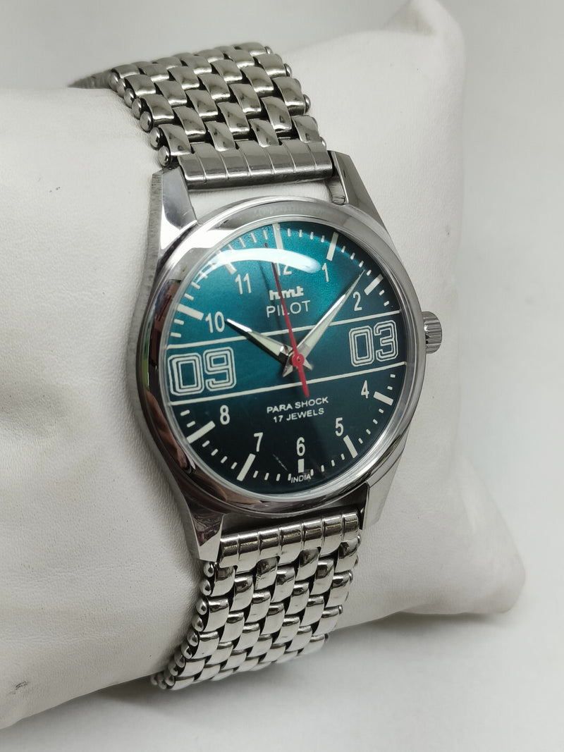 HMT Mechanical Vintage Watch – Refurbished Classic | Original Hand-Winding Timepiece