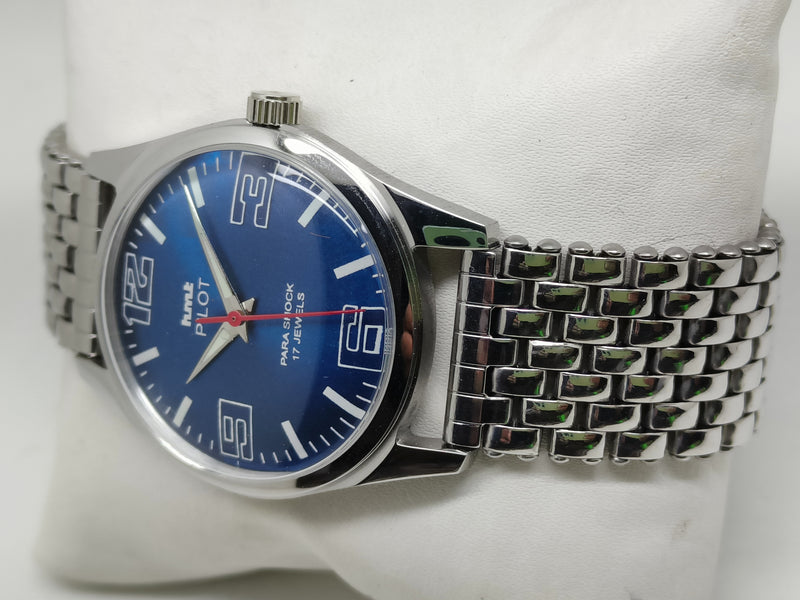 HMT Mechanical Vintage Watch – Refurbished Classic | Original Hand-Winding Timepiece