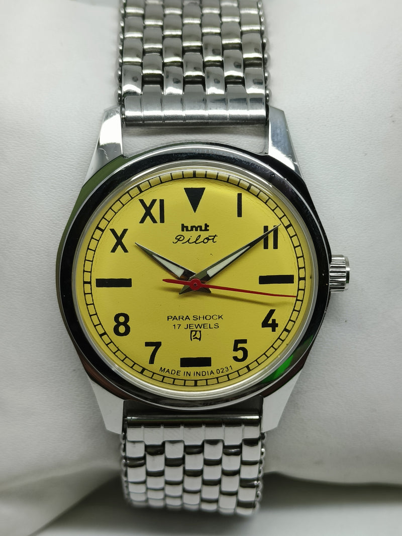 HMT Mechanical Vintage Watch – Refurbished Classic | Original Hand-Winding Timepiece