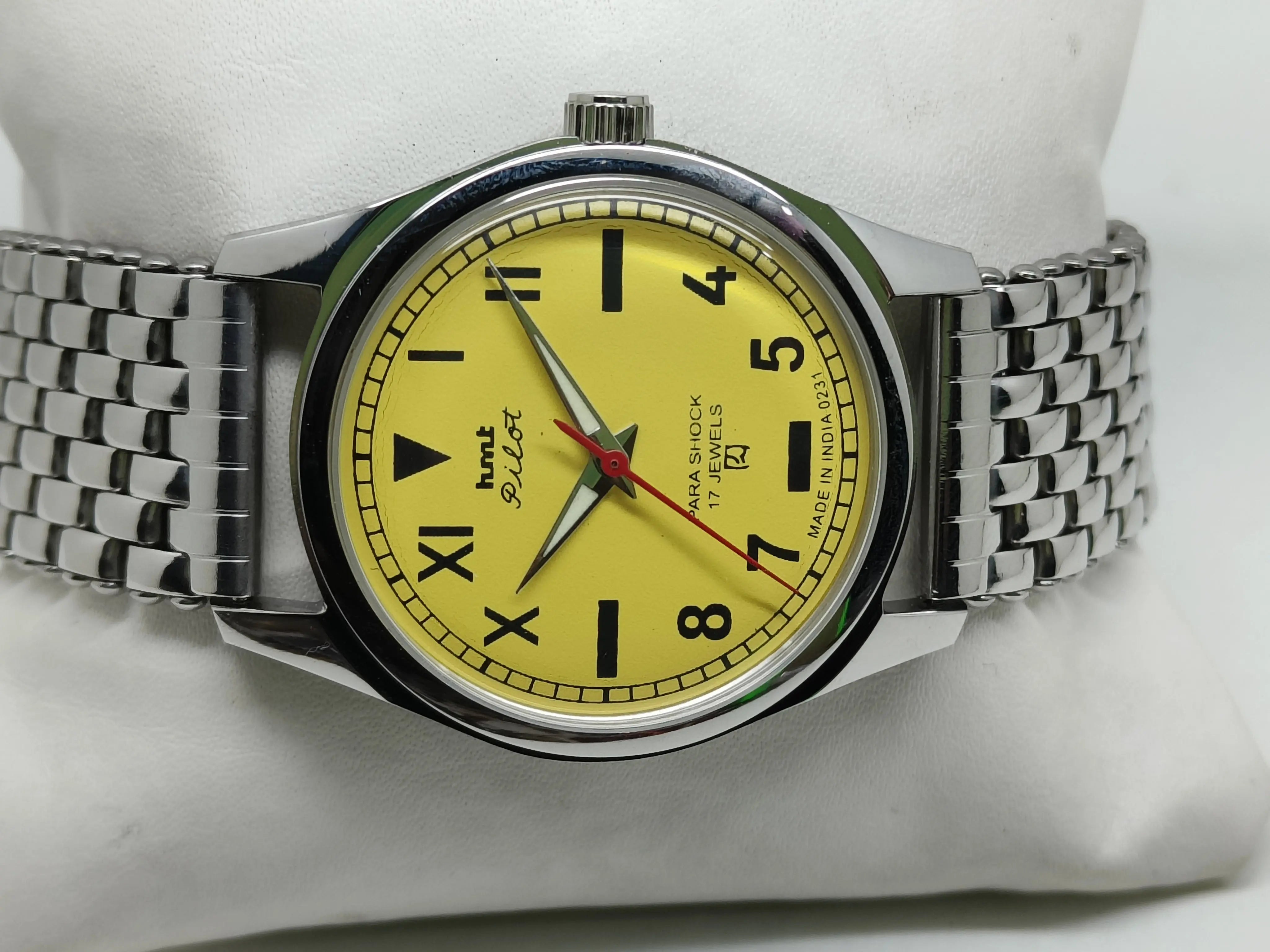 HMT Mechanical Vintage Watch – Refurbished Classic | Original Hand-Winding Timepiece National Watches